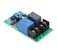 Oumefar Module de Relais avec Interrupteur de Mise Hors Tension et Minuterie Réglable pour Ventilateurs D'extraction et Systèmes D'éclairage 220 V AC Taille 68 X 36 X 22 Mm