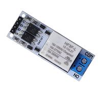 Oumefar Module de Relais de Verrouillage DC12V, Conception Bistable à Verrouillage Automatique pour la Domotique avec une capacité de 10A