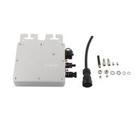 Oumefar Onduleur Solaire 230V Cravate au Réseau Solaire Micro Onduleur Contrôle WiFi Onduleur Solaire(Argent)