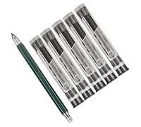 Oumefar Porte-mine à Pointe Métallique Légère (Stylo mobile | Noyau de plomb en graphite, durable, résistant aux chocs, pour dessiner, concevoir, esquisser
