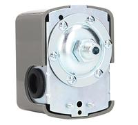 Oumefar Pressostat de Pompe à Eau, Contrôle Réglable pour Pompes électriques, Filetage Mâle 1/4 Pouces NPT AC220V 10A