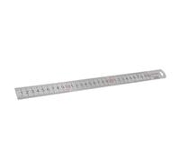 Oumefar Règle en Acier Inoxydable de 300 Mm, Outil de Mesure de Haute Précision pour les étudiants et les Activités de Menuiserie