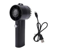 Oumefar Souffleur d'air électrique, Moteur sans Balais 11 M/s avec Vitesse Continue de 100 Vitesses, Batterie 2 X 2200 MAh pour Nettoyer la Voiture, Le Clavier, Les Poils d'animaux