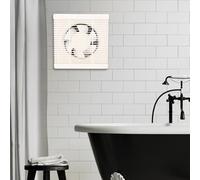 Oumefar Ventilateur d'extraction Mural, Conception de Cuisine à Faible | Technologie à pales centrifuges, Ventilation d\'air frais, Matière plastique antistatique