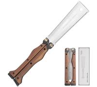 oumuik Scie japonaise double face SK85 - Matériau en acier à outils - Plateau pliable à 180 ° - Petites scies à bois pour un usage domestique - Pour le sciage dans le jardin pour le sciage en plein