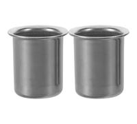 OUNONA 2 tubes intérieurs pour presse-ail, insert perforé pour broyeur