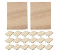 OUNONA 20 Pièces Coin en Bois Marron Triangulaire pour Manche de Hache ou Marteau, Support Sécurisé et Polyvalent, pour Réparation D’Outil en Atelier