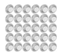 OUNONA 200 Pièces Moule à Tartelettes aux Œufs Jetable Rond 2,8 Pouces | Format Uniforme pour Cuisson en Série, Surface Antiadhésive, Service Rapide, pour Soufflé et Puddings