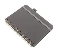 OUNONA 56 Feuilles Carnet de Mots de Passe de Poche A6, Registre des Mots de Passe, Reliure Spirale, Onglets Alphabétiques, 56 Feuilles/112 Pages, Papier Pu, pour Seniors, Bureau