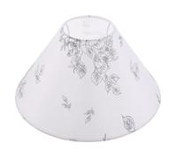 OUNONA Abat-jour en tissu E27 : abat-jour cylindrique blanc de 30 cm pour lampadaire et lampe de table - - cloche de remplacement pour lampe de chevet.