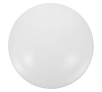 OUNONA Abat-Jour Globe en Acrylique Blanc 18 CM Diamètre Dôme de Remplacement pour Ventilateur de Plafond Abat-Jour Rond pour Chambre et Salon Accessoire Lumineux à Suspendre