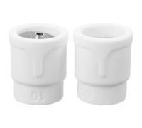 OUNONA Accessoires De Soudage TIG 2 Pièces Buses En Céramique Ø0.39In Pour Torche TIG Utilisation En Mécanique Et