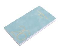 OUNONA Agenda de Poche Journalier et Hebdomadaire, Carnet à Notes, Petit Format, Couverture Rigide, Papier Épais, pour Journaling, Travail et Voyages