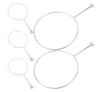 OUNONA Anneaux en Acier 5pcs pour Sachets de Thé, Filtre à Infusion Compact, Sans Bavures, Accessoire Thé pour Cuisine et Fabrication de Vin