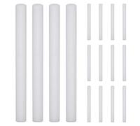 OUNONA Bâtonnets en Écume Blanc pour Housse à Rabat Canapé, Accessoires de Meubles Efficaces pour Remplissage des Interstices, Longueur Ajustable, Lot de 25 Pièces pour Décoration