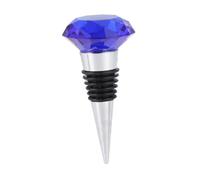 OUNONA Bouchon Diamant Pour Bouteille De Stoppeur Réutilisable Et Silicone Pour Et Événements Bleu