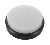 OUNONA Cache-lampe pour ventilateur de plafond, abat-jour rond plat de rechange pour plafonnier, accessoire de luminaire encastré pour salon, 17,5 x 5 cm