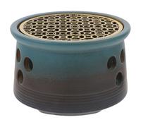 OUNONA Chauffe-Bougies pour Fondants à Cire en Céramique Design Moderne Compact pour Chauffer Théière Maison Pratique et Élégant