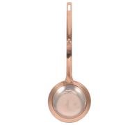 OUNONA Cuillère-passoire à mailles fines en acier inoxydable - Écumoire à long manche pour la cuisson et la friture - Cuillère- et à graisse, indispensable en cuisine pour les plats mijotés et
