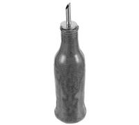 OUNONA Distributeur d'huile et de vinaigre - Bouteille distributrice de sirop en céramique de 400 ml pour la cuisine, récipient pour vinaigre et huile de cuisson - Huilier à sauce soja de style