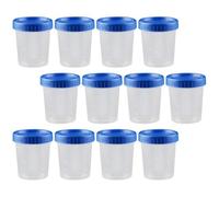 OUNONA Échantillonneur Gradué 120ml En PP Avec Couvercle À Vis Étanche Pour Histologie Et Pathologie, Pack De 25