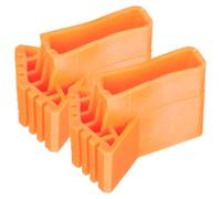 OUNONA Embout Escabeau, Patin Escabeau Universel, Pied Caoutcho 2 Couvre-Pieds En Caoutchouc AntidéRapants Pour ÉChelles TéLescopiques Et Escabeaux Pliants Protection Et Stabilité