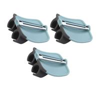 OUNONA Éplucheurs de Légumes Compact et Facile à Transporter en Acier Inoxydable 430 Lot de 3 et Pp pour Éplucher Pommes de Terre et Fruits Cuisine