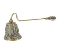 OUNONA Éteignoir à Bougie Vintage en Alliage de Zinc Manche Long et Tête Créative Ornée de Strass, pour Bougies Parfumées et Bougies Fines Décoratives