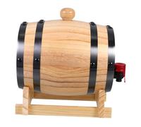 OUNONA Fût De Vin Bois Robinet Seau De Vieillissement Pour Bourbon Contenant De Service Pour Bar à Domicile Et Stockage De Vin