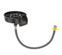 OUNONA Lave-verres pour Évier Cuisine Abs Noir 1 Set Nettoyage Rapide et Complet Adapté pour Verre à Boire et Tasse de Lait en Restaurant ou Café