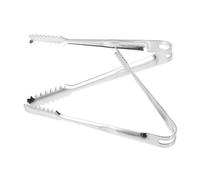 OUNONA Lot de 2 Pinces à Glaçons et Pinces à Steak 15 Cm en Acier Inoxydable 304 Poignée Antidérapante Multifonction Cuisine Barbecue et Service Buffet
