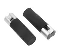 OUNONA Lot de 2 Poids de Cordon pour Rideaux Noirs en Fer et Plastique Chaînette, Poignées sans Fil pour Stores, Installation Facile pour Rouleaux D'ombrage et Draperies