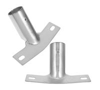 OUNONA Lot De 2 Supports De Manche À Balai Adaptateur Embout Balai Fileté En Métal Connecteur Pour Serpillière Et Rallonge De Poteau Remplacement Pour Outils De Nettoyage