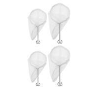 OUNONA Lot de 4 sachets filtrants pour thé au lait végétal, jus et | Filtre à thé réutilisable en tissu, style thaï traditionnel, pour infusion à froid, filtre à café.