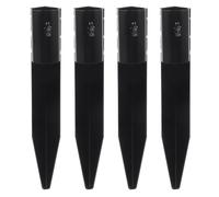 OUNONA Lot de 4pcs Piquets en Fer pour Remplacement Piquet de Lampe Solaire et Piquets de Paysage Installation Simple pour Jardin et Balcon Extérieur Couleur Aléatoire