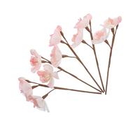 OUNONA Lot de 5 bâtonnets diffuseurs en Imitation Fleur de pêcher, tiges de Fleurs de pêcher artificielles, décoration parfumée Minimaliste pour étagère, recharges de diffuseur à Faire