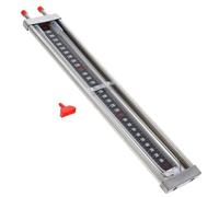 OUNONA Manomètre de tuyau en U en acier inoxydable 0-3000 Pa - Manomètre de colonne d'eau pour conduites de gaz et test de pression - Manomètre différentiel portable pour la maison et l'industrie