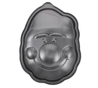 OUNONA Moule à pâtisserie Père Noël, moule à biscuits et fondant de Noël | Moule à démoulage facile, pour la confection de biscuits ou de muffins, moule à dessert idéal pour les fêtes de fin