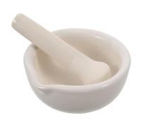 OUNONA Moulin à Épices Manuel en Céramique Blanc 10cm, Broyeur à Noix Polyvalent pour Grains, Outil Portatif Cuisine Quotidienne et Déplacements