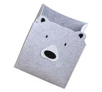 OUNONA Panier de Rangement pour Jouets et Vêtements Feutre avec Poignée pour Chambre Dortoir