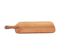 OUNONA Planche à Découper en Bois Poignée, Planche à Rectangulaire Légère et Pratique pour Buffet et Dîners en Famille, Surface Lisse et Texture Agréable