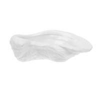 OUNONA Plateau Design Unique Blanc, Facile à Nettoyer à Sauce en Céramique pour Condiments, pour Dîners et Restaurants