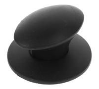 OUNONA Poignée de Couvercle de Casserole en Pp Résistante à L'usure, Légère et Solide, Design Classique Noir, Poignée de Rechange Pratique pour Ustensiles Cuisine