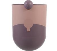 OUNONA Poubelle Décorative en Plastique, Format Compact Cuisine et Chambre | Style Nordique Contrasté, Impression Cartoon Adorable, Grosse Capacité, Près du Bureau Hôtel