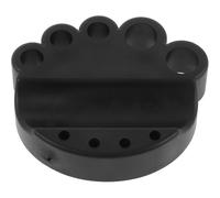 OUNONA Présentoir à Pigments Noir en Plastique pour Tatouages Professionnels, Support Pratique pour Organiser Pots D'encre, pour Salons de Tatouage et Usage à Domicile
