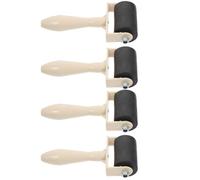 OUNONA Rouleaux de gaufrage pour peinture et impression 4 pièces rouleau en caoutchouc pour activités artistiques enfant