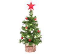 Our Generation, Sapin de Noël pour poupée 46 cm, lumières et Ornements | Comprend 11 pièces au total : sapin avec base et étoile, guirlande lumineuse et 9 décorations à suspendre, 3 ans et +