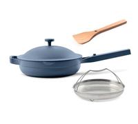 Our Place Toujours Poêle 2.0 - 26,7 cm (2,5 L) Ustensiles de cuisine en céramique antiadhésive sans toxines | Poêle à frire et à sauter en aluminium breveté 10-en-1 | Poêle sûr pour le four