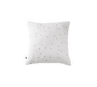 AltoBuy OUREA Motif - Taie d'oreiller 60x60cm Gaze de Coton Chantilly à Pois Dorés
