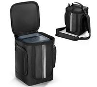 OURHZTB Étui de transport compatible avec la station d'alimentation portable Anker SOLIX C300, sac de rangement de voyage extérieur avec fermeture éclair latérale, poches à deux couches pour câble de